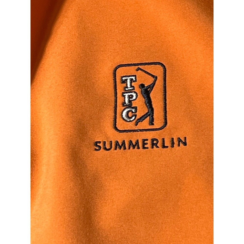 Straight Down Performance Golf‎ Jacket Orange Qua… - image 4